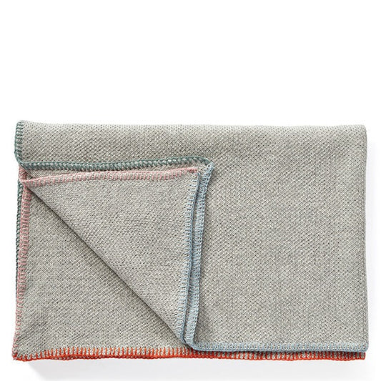 Blanket Stitch Baby Blanket - Pastel