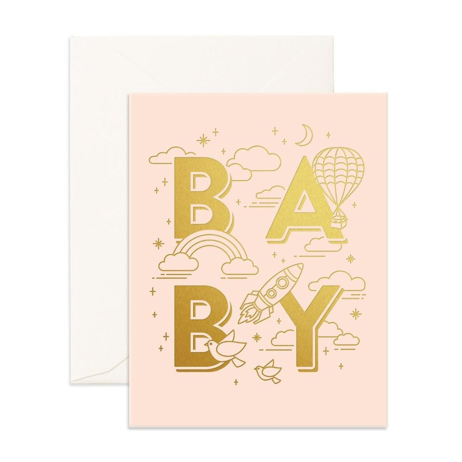 Baby Universe Greeting Card