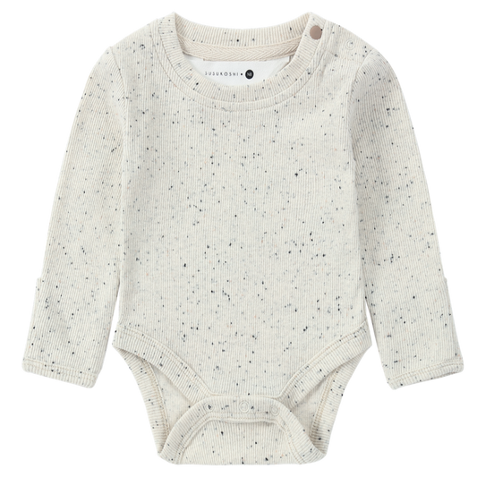 Baby Long Sleeve Bodysuit Quinoa