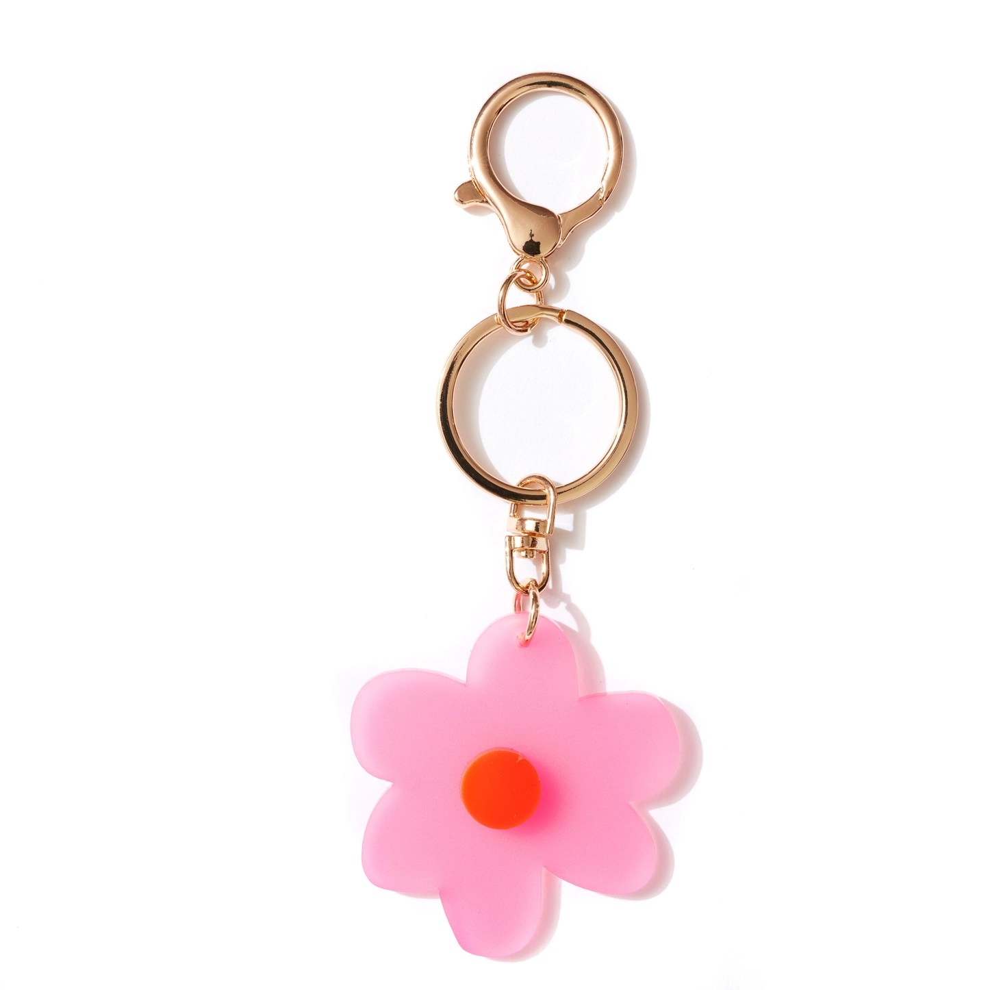 Flower Key Ring Pink & Red – Habeo Australia