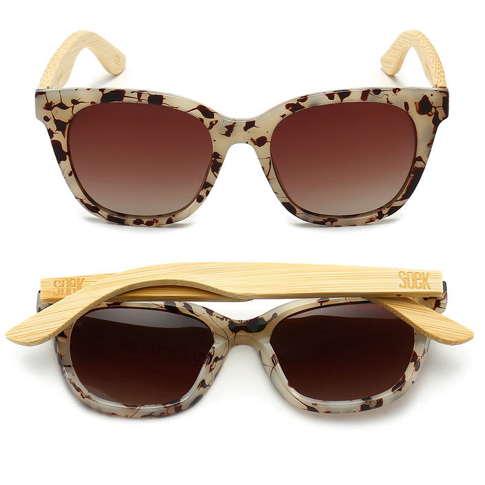 Lila Grace Ivory Tortoise Sunglasses