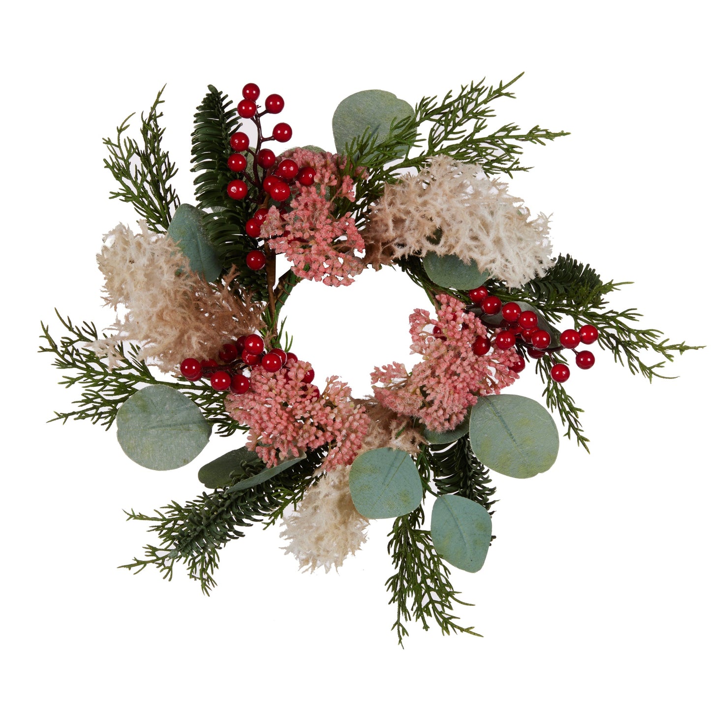 Pink Flora Wreath