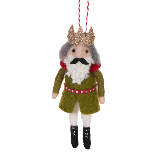 Wool Nutcracker With Crown