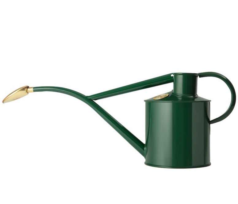 Classic Watering Set - Green & Brass Mist