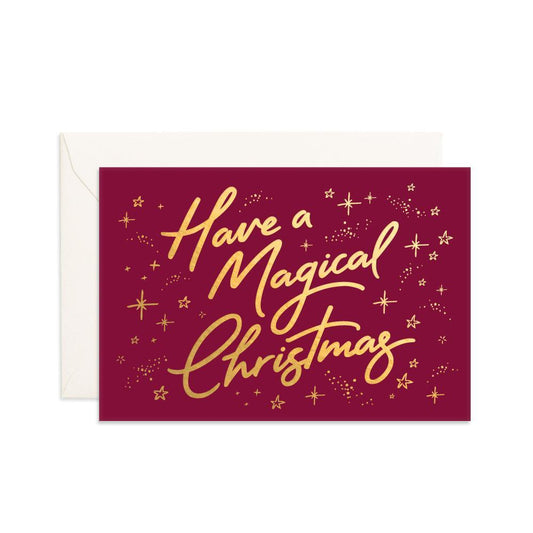 Magical Christmas Mini Greeting Card