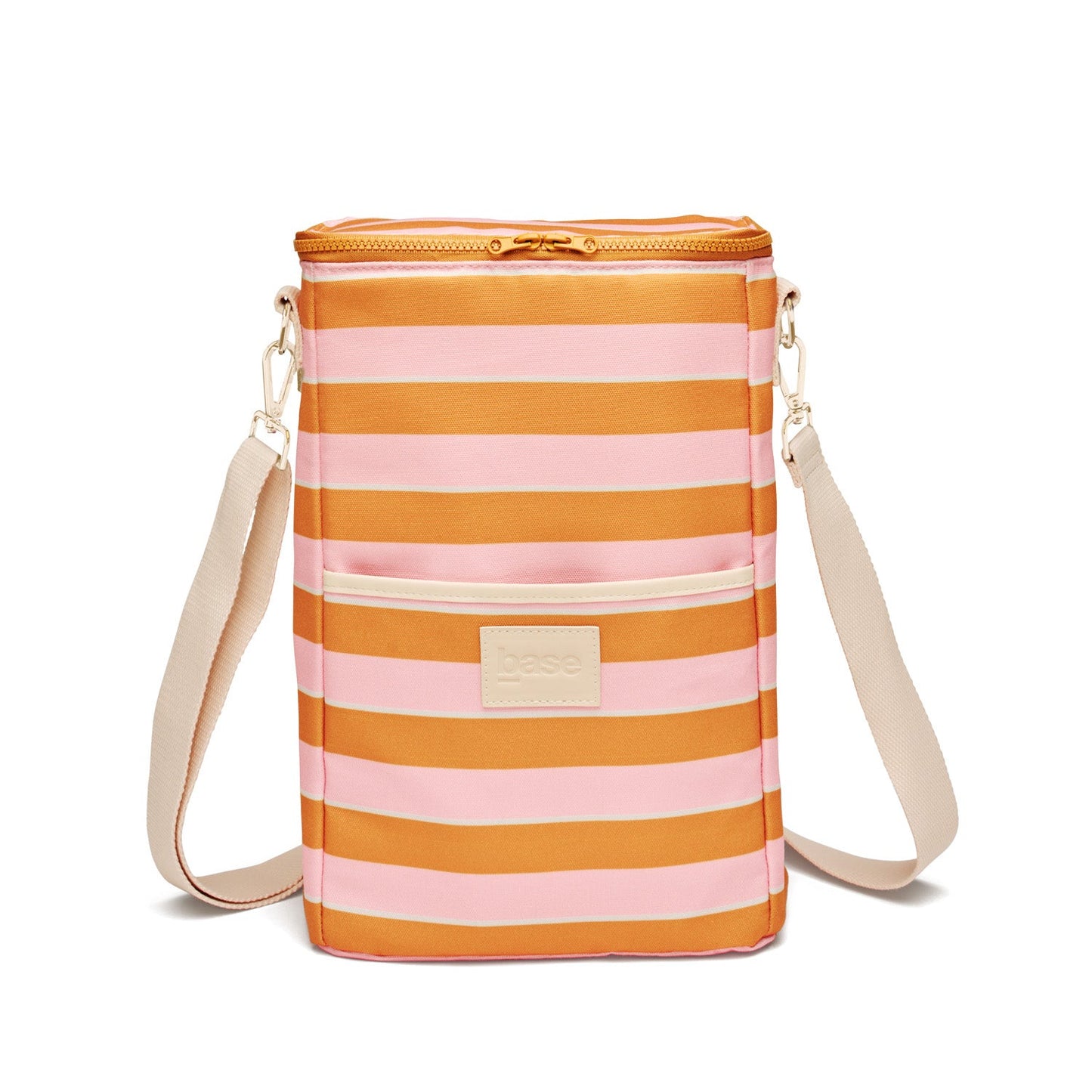 Bottle Base Coast Pink & Mustard Stripe