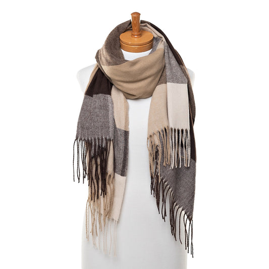 Eva Check Scarf