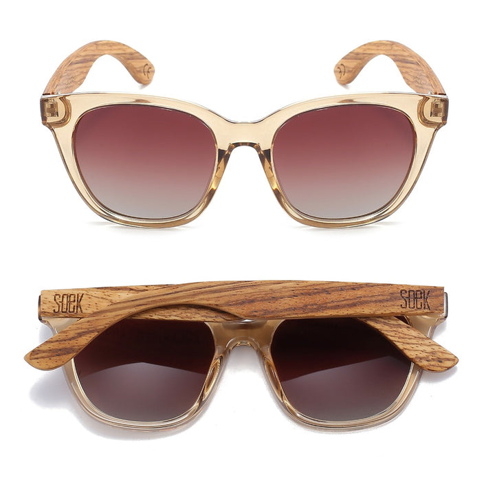 Lila Grace Champagne Sunglasses