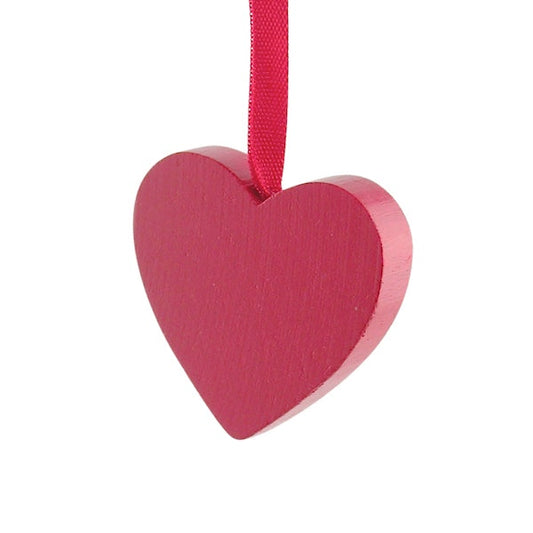 Hanging Heart Red