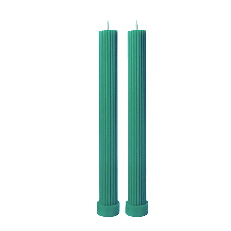 Column Pillar Candle Eucalyptus & Patchouli - 2 Pack