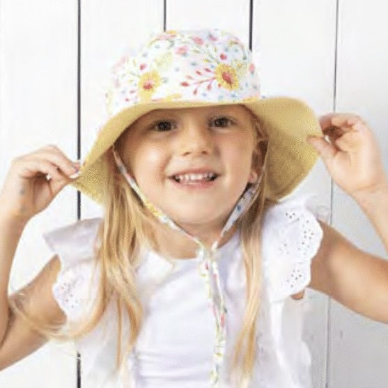 Dani Lady Bug Wide Brim Hat 3-6 Years