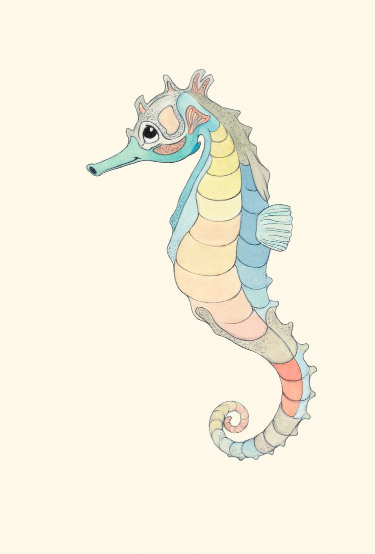 Seahorse Art Print